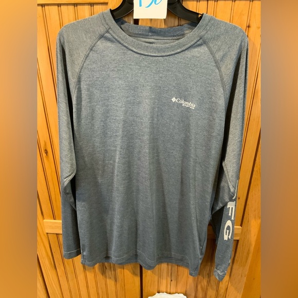 Columbia Other - Columbia Heathered Gray Crew Neck Shirt